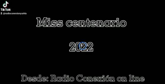Candidatas a “Miss Centenario 2022”