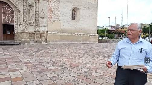 Explicación de la portada de la parroquia de nuestra Señora del Socorro, de Yuriria.