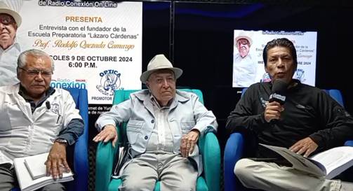 Entrevista con el Fundador de la escuela preparatoria por cooperación “Lázaro Cárdenas” de Yuriria; Prof. Rodolfo Quesada Camargo